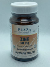 Load image into Gallery viewer, Zinc Gluconate 50mg 100 Tablets Plaza